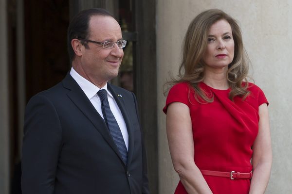 François Hollande et Valérie Trierweiler en mai 2013.