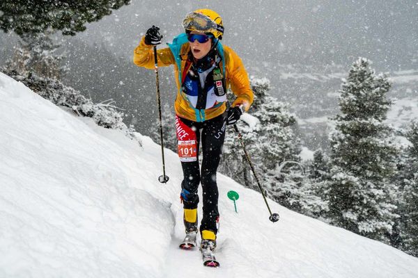 Axelle Gachet-Mollaret victorieuse de l'Individuel à Aussois