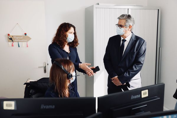 La plateforme téléphonique "Haute-Garonne Solidaritée" lancée le 15 mars dernier a été inaugurée ce 26 mars