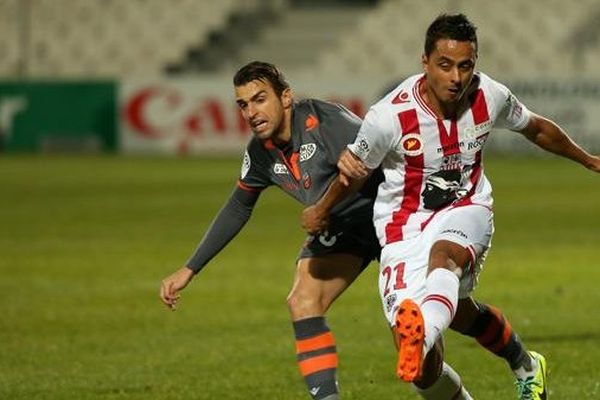 L'AC Ajaccio fait match nul contre Lorient, le 14 décembre 2013