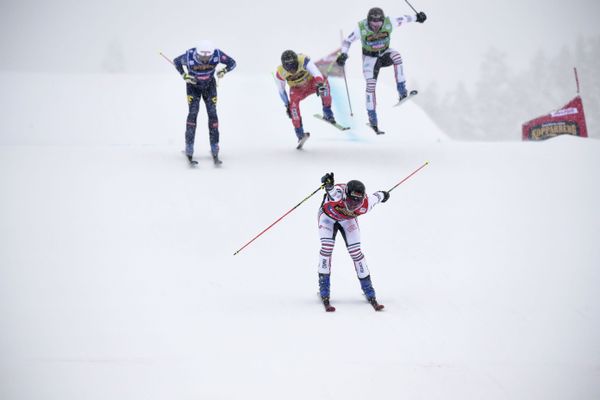 Bastien Midol a surclassé la concurrence lors de la manche de Coupe du monde disputée à Idrefjäll, en Suède, le 20 janvier 2021.
