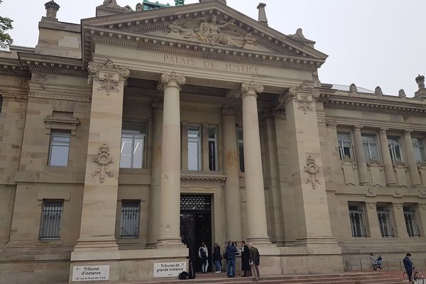 Le palais de justice de Strasbourg (Bas-Rhin), ce lundi 29 avril.