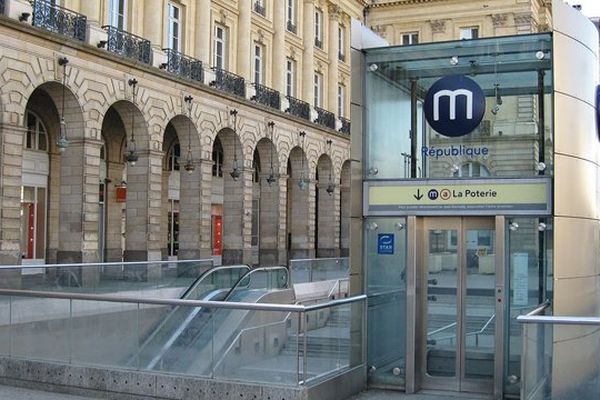 La place de la République à Rennes a été le théâtre de plusieurs agressions