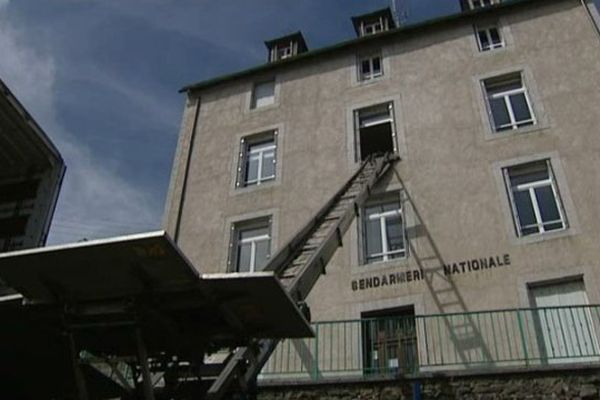 Gendarmerie de Saint Urscize dans le Cantal 