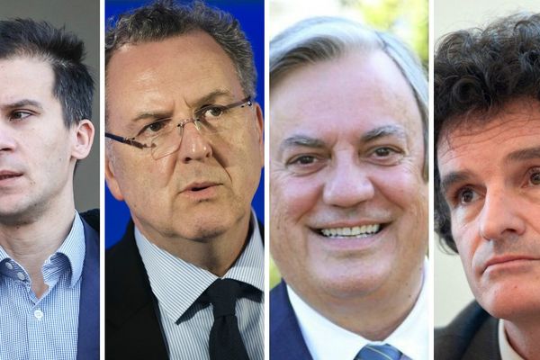 Gaspard Gantzer, Richard Ferrand, Bruno Joncour et Paul Molac sont candidats La République en Marche ! pour les élections législatives en Bretagne. 