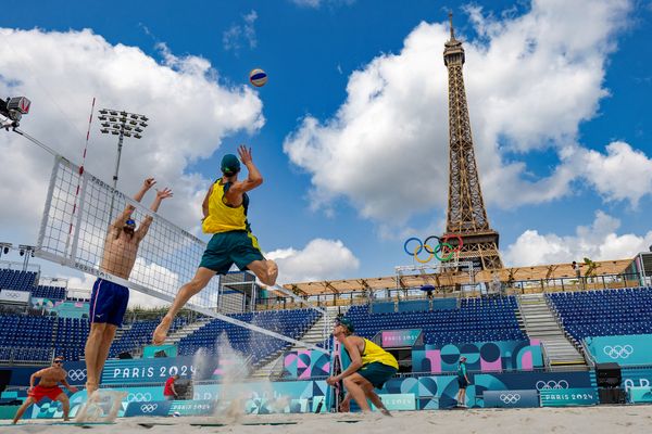 Dans le beach-volley de haut niveau, la qualité du sable est essentielle.