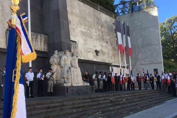 La ville de Clermont-Ferrand rendait hommage aux résistants qui, le 24 août 1944, reprirent la ville jusqu'alors occupée par les Allemands.