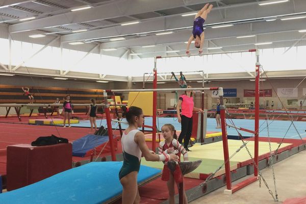 Séance d'entraînement au club d'Avoine Beaumont, l'un des meilleurs de France. 