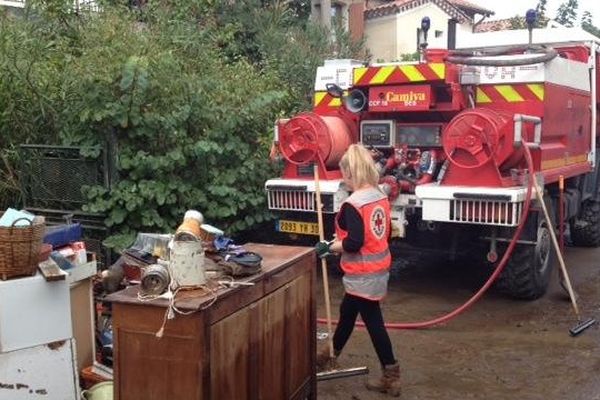 Sur le terrain des inondations comme celui des assises, la Croix Rouge mobilisée ce week-end en Languedoc-Roussillon.