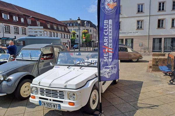 Cette méhari sera l'un des 85 véhicules exposés lors du salon qui aura lieu les 17 et 18 juin à Haguenau.