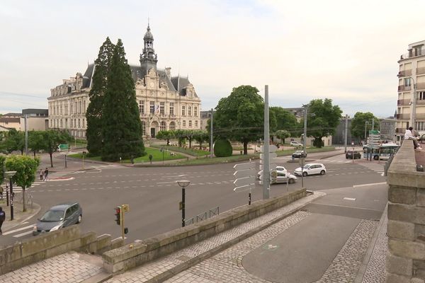 Centre-ville de Limoges, première semaine de déconfinement 