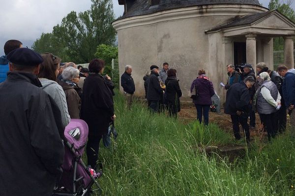 La cérémonie d'hommage aux victimes de l'amiante en juin 2020 à Terssac (Tarn)