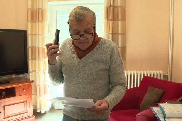 Daniel a 78 ans, il vit à Ouzouer-Le-Voulgis, en Seine-et-Marne