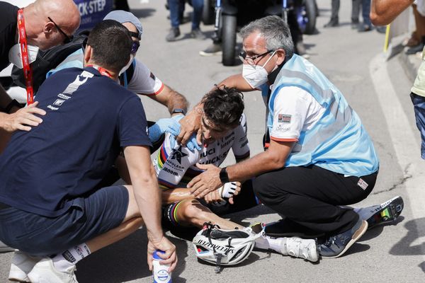 Mercredi 31 août, le coureur cycliste Julian Alaphilippe a été victime d'une chute lors de la 11e étape du Tour d'Espagne.
