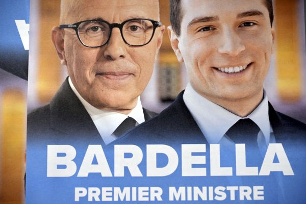 L'alliance entre le président des Républicains,Eric Ciotti (à gauche),et le Rassemblement national de Jordan Bardella continue à faire parler d'elle.