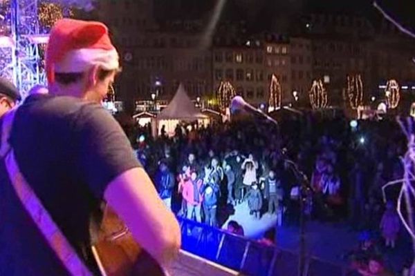 Apéritif musical place Kléber à Strasbourg mardi soir