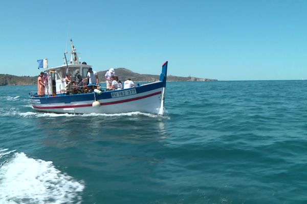 La sortie en mer Méditérranée, des plongeurs du CSAT.