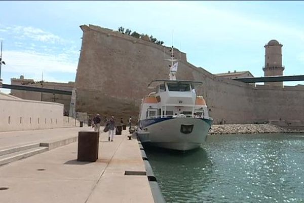 Depuis hier, l'embarquement pour le Château d'If et les îles du Frioul s'effectue depuis la darse Est du Mucem