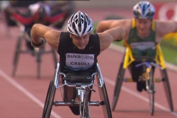 Julien Casoli, aux Jeux Olympiques de Londres, en 2012. Il avait décroché la médaille de bronze