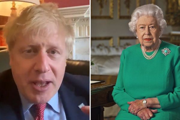 Boris Johnson / La reine Elisabeth II