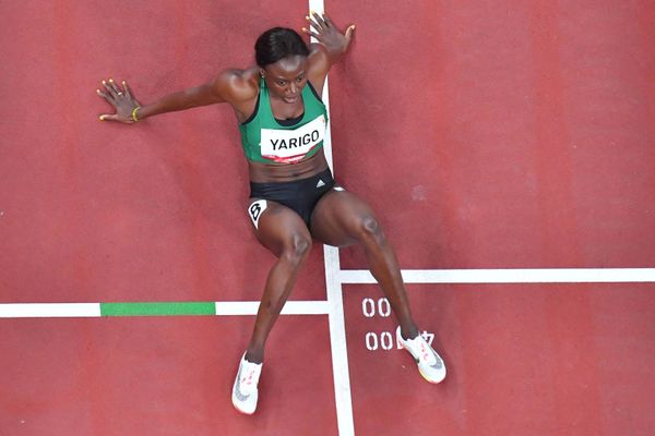 La Béninoise Noélie Yarigo n'est pas parvenue à se qualifier pour la finale du 800 mètres 