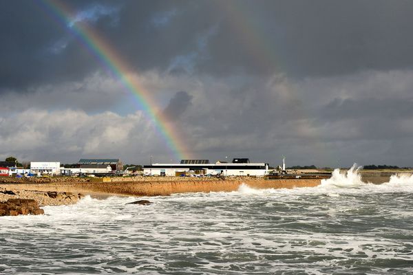 Arc-en-ciel sur Lesconil