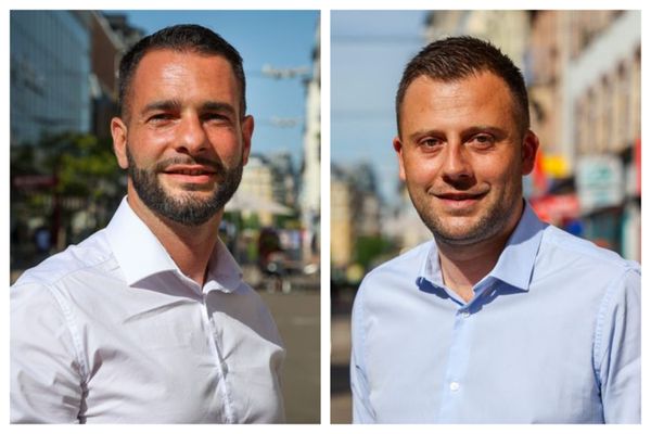 Florian Chauche (LFI) et Ian Boucard (LR), les deux députés du Territoire de Belfort