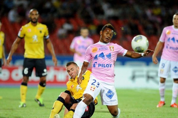 Evian Thonon Gaillard / Sochaux le 10 août 2013 au match aller 