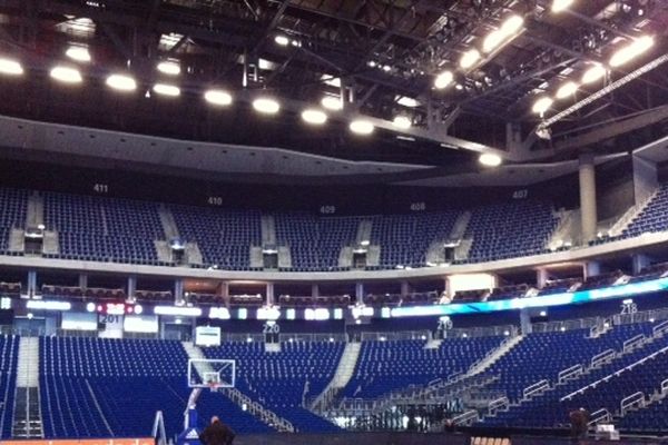 L'Alba Berlin possède la plus grande salle d'Allemagne -l'O2 World- qui compte près de 15 000 places assises