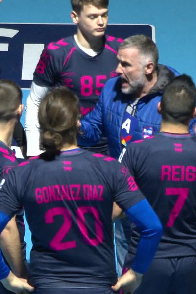 L'équipe de Billère Handball lors d'un précédent match.