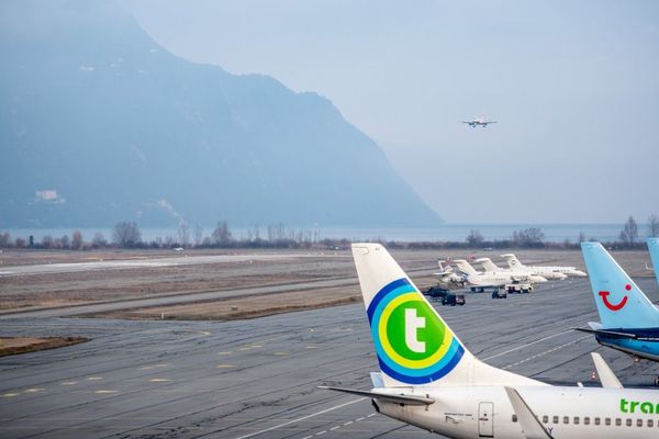 Les pistes de l'aéroport Chambéry Savoie Mont-Blanc