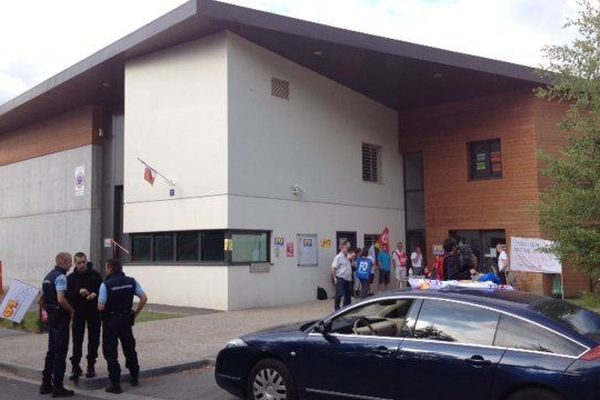 Photo d'illustration prise lors d'une manifestation devant la prison de Bonneville.