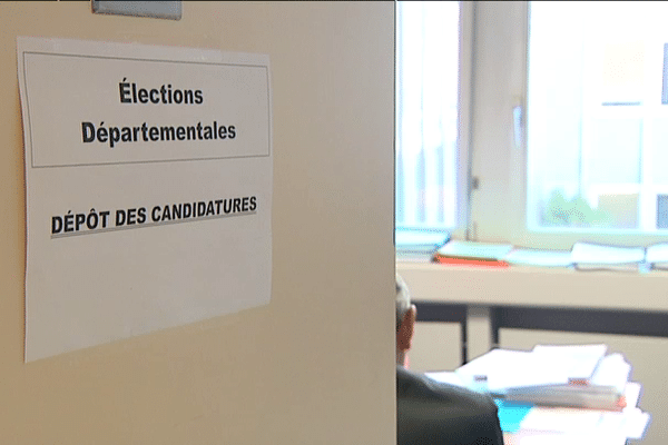 La salle de dépôt des candidatures