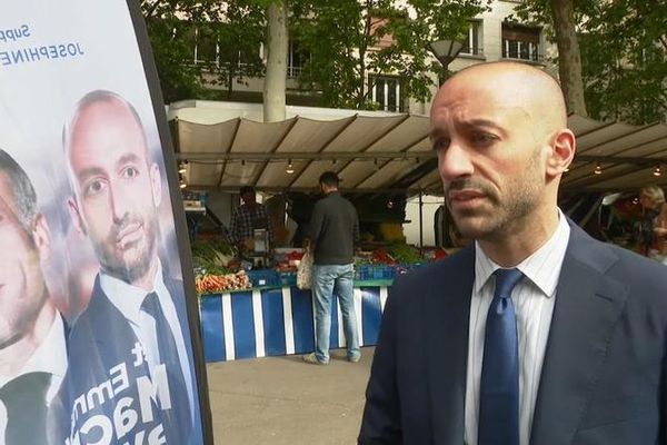 Benjamin Haddad, candidat Ensemble ! élu député dans le XVIe arr. de Paris.