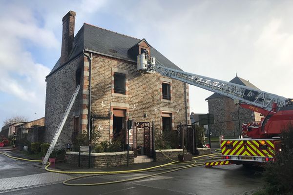 Une maison de Saint-M'Hervé touchée par un incendie