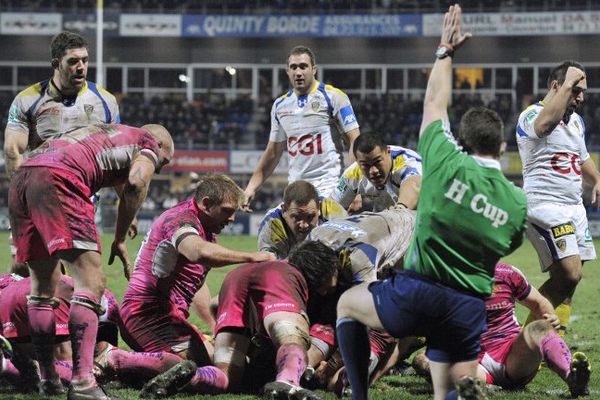 L'ASM Clermont Auvergne avait battu Exeter Rugby au stade Marcel Michelin le 12 Janvier 2013 sur le score de 46 à 3.