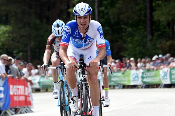 Johan Le Bon, lors du Grand Prix de Plumelec, le 27 mai dernier