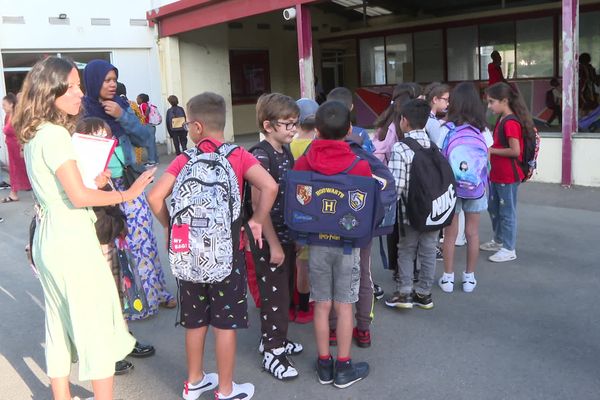 Jour de rentrée dans cette école de Rennes pour les élèves mais aussi pour les quatre nouvelles enseignantes qui rejoignent l'établissement