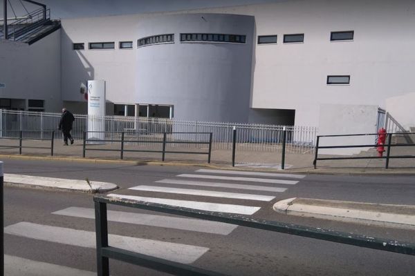 L'entrée du collège de Montesoro, dans les quartiers Sud de Bastia.