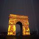 Jérémie Bellot et ses équipes ont fait scintiller l'Arc de Triomphe de Paris de mille feux lors de la soirée du réveillon du 31 décembre 2024.