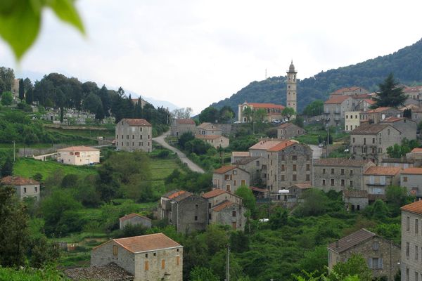 La commune de Levie, en Corse-du-Sud