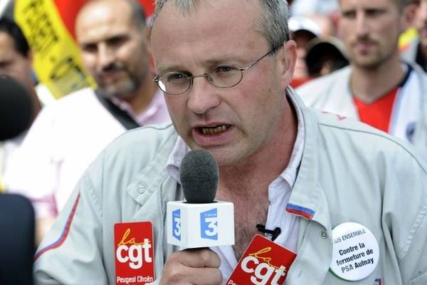 Jean-Pierre Mercier, porte parole CGT PSA Aulnay