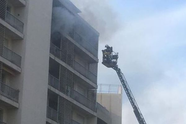 Un incendie s'est déclaré dans un appartement du cours Général Leclerc à Ajaccio mardi 29 octobre. 