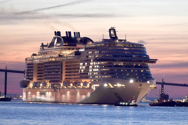 Le Meraviglia part pour trois jours d'essais en mer le 30 mars 2017