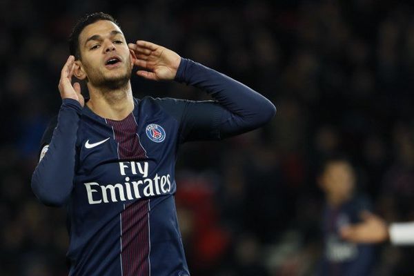 Hatem Ben Arfa, vêtu du maillot du PSG, lors du match contre Lille au Parc des princes le 7 février dernier.