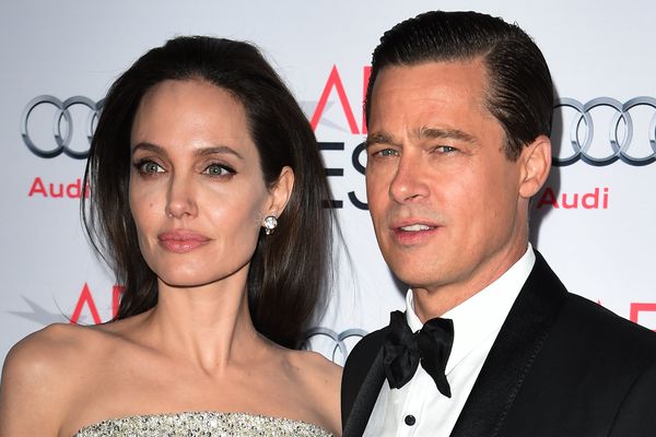 Les stars Brad Pitt et Angelina Jolie, en 2015