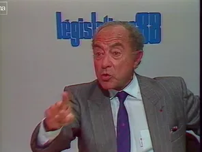Pierre Pasquini, premier député de la toute nouvelle circonscription, en 1978.
