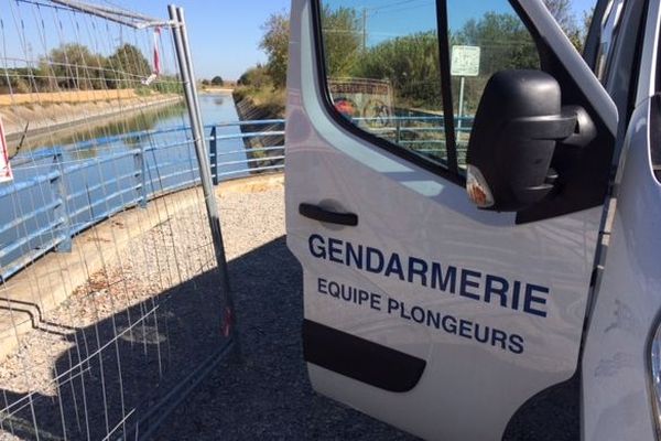 Les plongeurs de la gendarmerie sont intervenus sur place. 