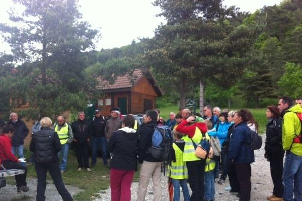 10h30; Le briefing des volontaires