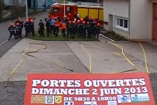 Lipdub des sapeurs Pompiers de Delme